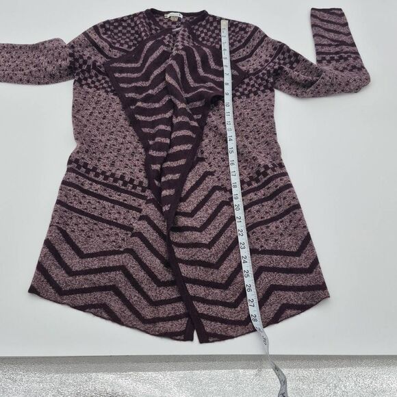 SmartWool Women’s Size S Open Front Cardigan Sweater Avion Purple - Picture 6 of 6